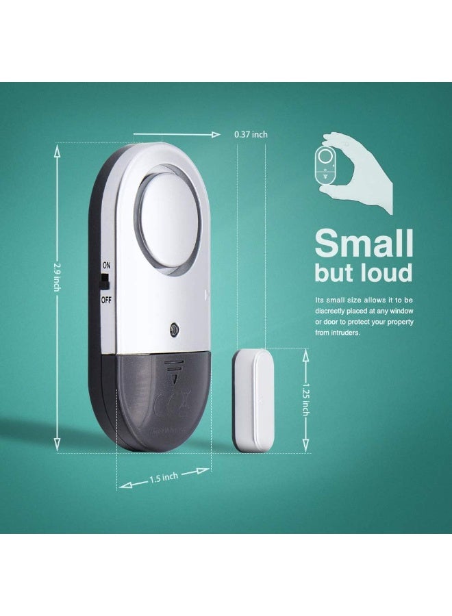 صوت الباب والنافذة مفتوحة إنذار استشعار 1 حزمة للأطفال ، سلامة مرضى الخرف ، إنذار الأمن اللاسلكي يحافظ على منزلك ، حمام سباحة ، مجلس الوزراء ، الأعمال آمنة - Image 4